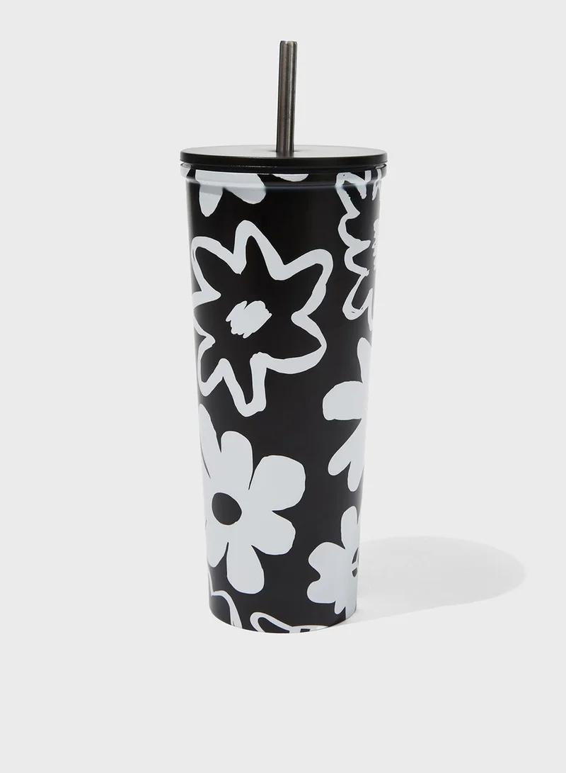 Typo Metal Smoothie Cup