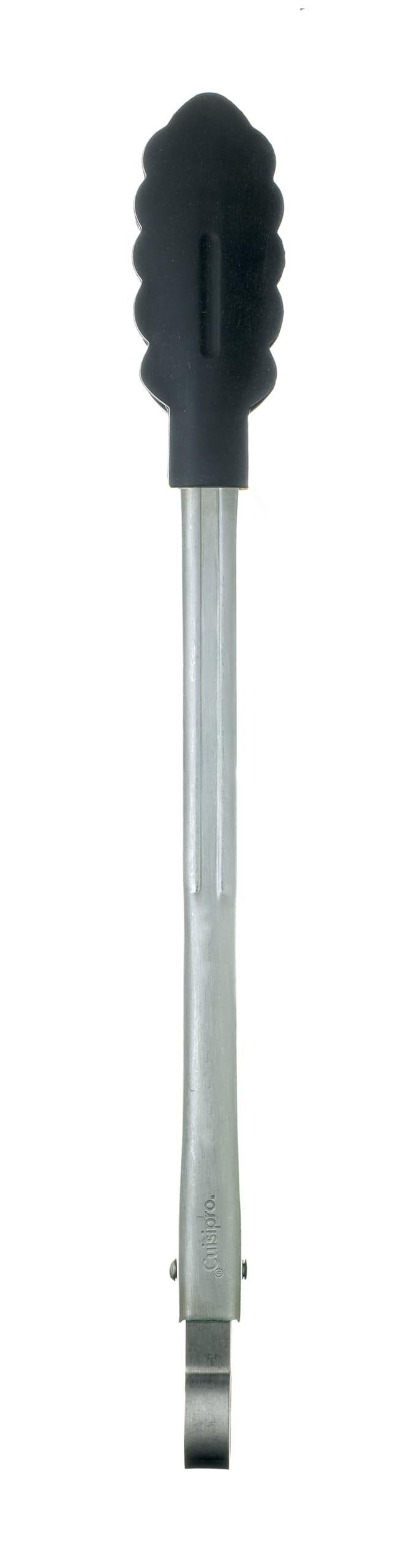 CUISIPRO Silicone Tong 12" Black - Image 2