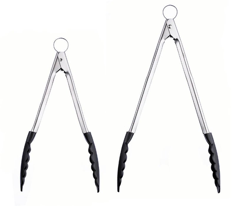 CUISIPRO Silicone Tong 12" Black - Image 3