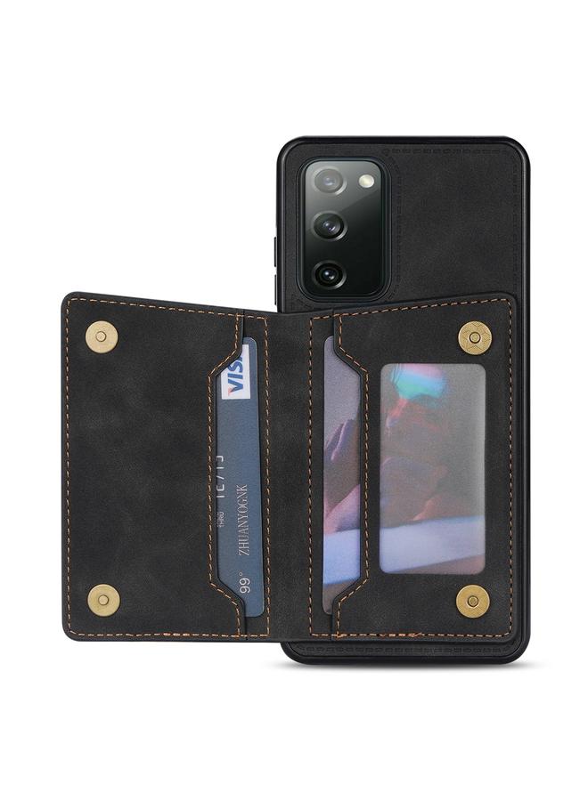 اس-توب جراب لهاتف Samsung Galaxy S20 FE Line حامل بطاقة الهاتف - Image 3