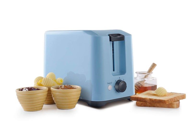 Usha 3720 محمصة توست كهربائية 700 واط لشريحتين (زرقاء) - 700 واط - Image 5