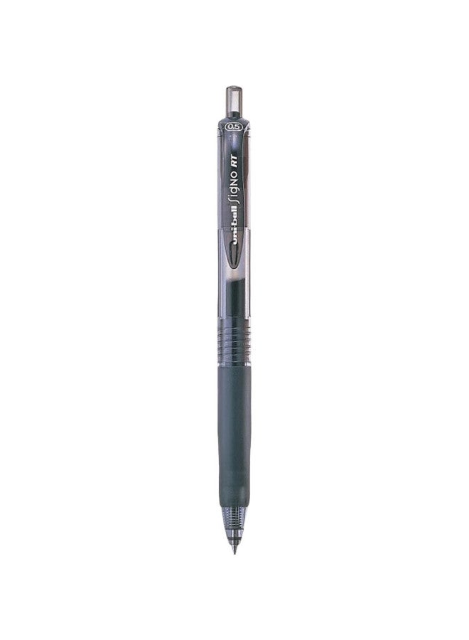Uni Mitsubishi (Uni) Black Retractable Gel Pen Set, 0.5Mm Quick-Drying Smooth Office Exam Writing Pen, Exam Team Pen Combination Pack - Image 3