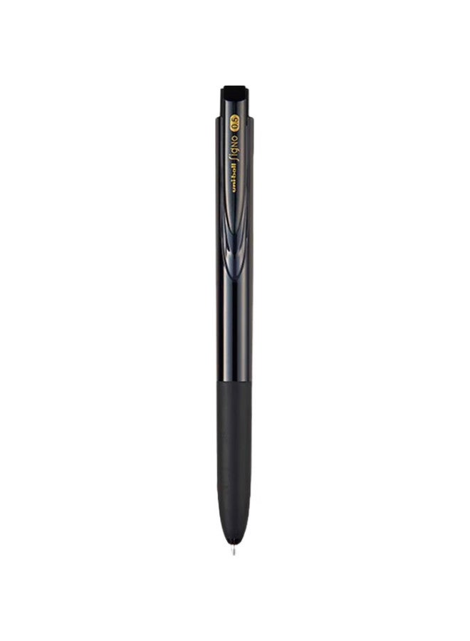 Uni Mitsubishi (Uni) Black Retractable Gel Pen Set, 0.5Mm Quick-Drying Smooth Office Exam Writing Pen, Exam Team Pen Combination Pack - Image 2