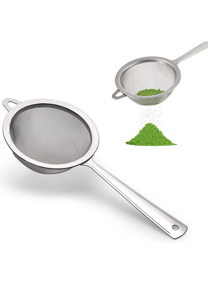 Lynacz Original Tea Strainer | Very Fine Mesh | Stainless Steel | Eliminate Clumps In Green Tea Powder - Image 1