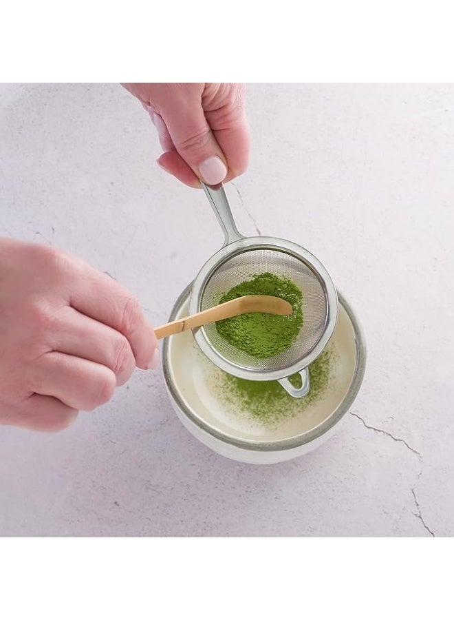 Lynacz Original Tea Strainer | Very Fine Mesh | Stainless Steel | Eliminate Clumps In Green Tea Powder - Image 5