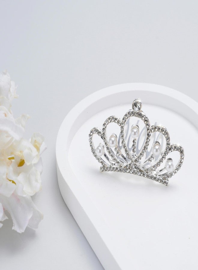 JINYEAH Mini Headbands Tiaras with Hair Comb for Women Princess Style1 - Image 5