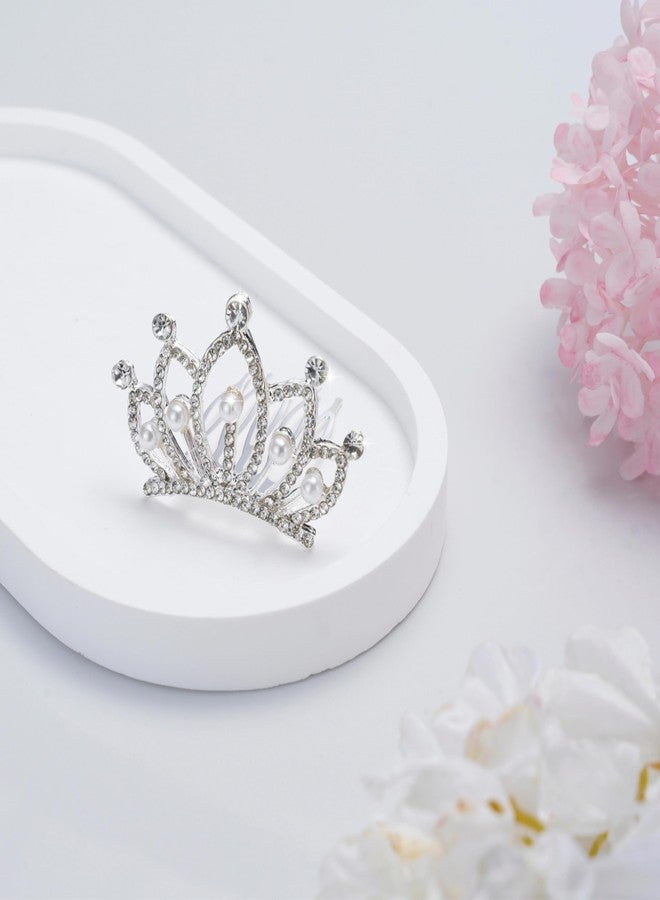 JINYEAH Mini Headbands Tiaras with Hair Comb for Women Princess Style1 - Image 4