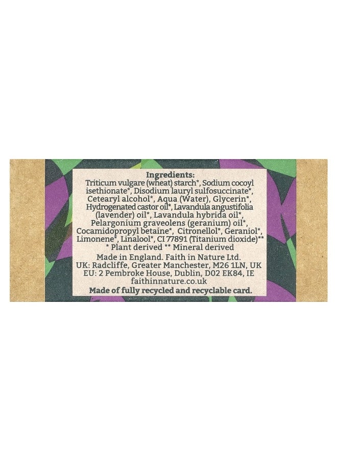 Faith in Nature Faith in Nature, Shampoo Bar, Lavender & Geranium , 3 oz (85 g)  - Image 2