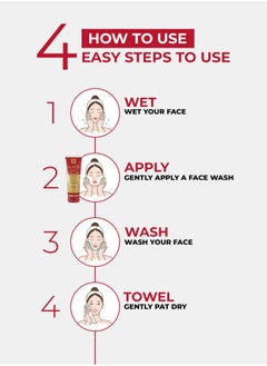 Face Fresh Set of 3 Gold Plus Beauty Face Wash - Helps Unclog Pores and Prevents Acne Breakouts, Face Wash for All Skin Types 60ml  - Image 3