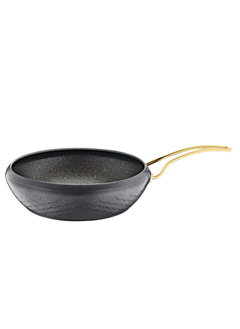 OMS - OMS - 16Pcs Colonna Granite Cookware Set - Grey Color - Made in Turkey - Image 1