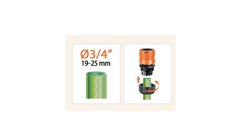Claber 8605 3/4‚ Hose Hose Fitting