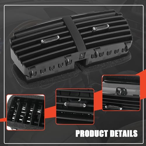 BUSIDN Center Dash Air Vent Compatible with 2016-2019 Ford Explorer, 2016-2019 Police Interceptor Utility, Replaces FB5Z-19893-AD - Image 2