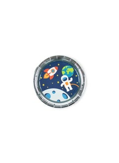 Merrilulu Space Party Plates 12 Ct ; Paper Plates For Outer Space Party For Kids ; Tableware ; Rocket Ship Astronaut Planets Nasa  - Image 2