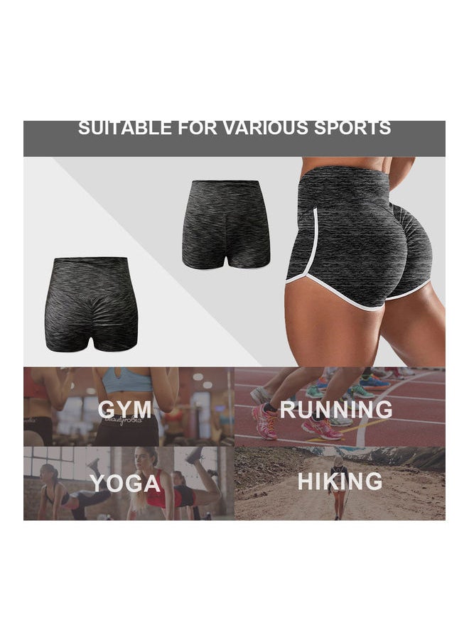 NIBEMINENT High Waist Training Sports Shorts 20x5x10cm  - Image 2