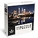 Lantern Press Cleveland Ohio Cleveland Skyline at Night with Terminal Tower Photography A92984 1000 Piece Jigsaw Puzzle for Adults Made in USA with Reference Poster - Image 2
