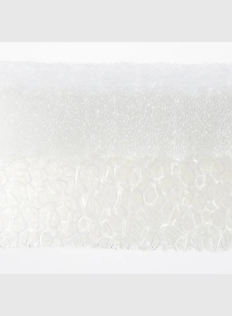 MUJI Urethane Foam Three Layer Sponge, Approx. W 6 x D 12 x H 3.5 cm, White