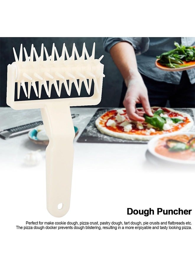 Pizza Dough Docker, Pizza Docking Tool DIY Plastic Pizza Cookies Dough Roller Wheels Cutter Cake Bread Hole Punch Baking Tools  - Image 4