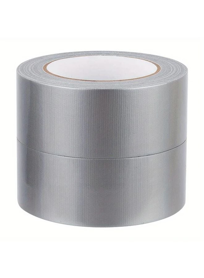 Heavy Duty Silver PVC Duct Tape 1.96inch X 32.8ft Multipurpose Repair Tape Strong Bonding - Image 2