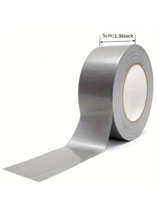 Heavy Duty Silver PVC Duct Tape 1.96inch X 32.8ft Multipurpose Repair Tape Strong Bonding - Image 1