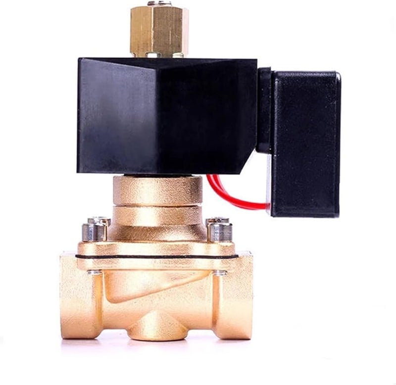 صمام الملف اللولبي النحاسي مفتوح عادة 3 4 بوصة 240 فولت تيار متردد يعمل 24 ساعة بدون تسخين - Image 1