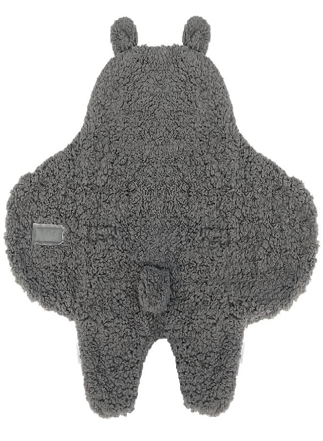 BlueSnail Newborn Receiving Blanket Baby Sleeping Wrap Swaddle (Gray) - Image 2
