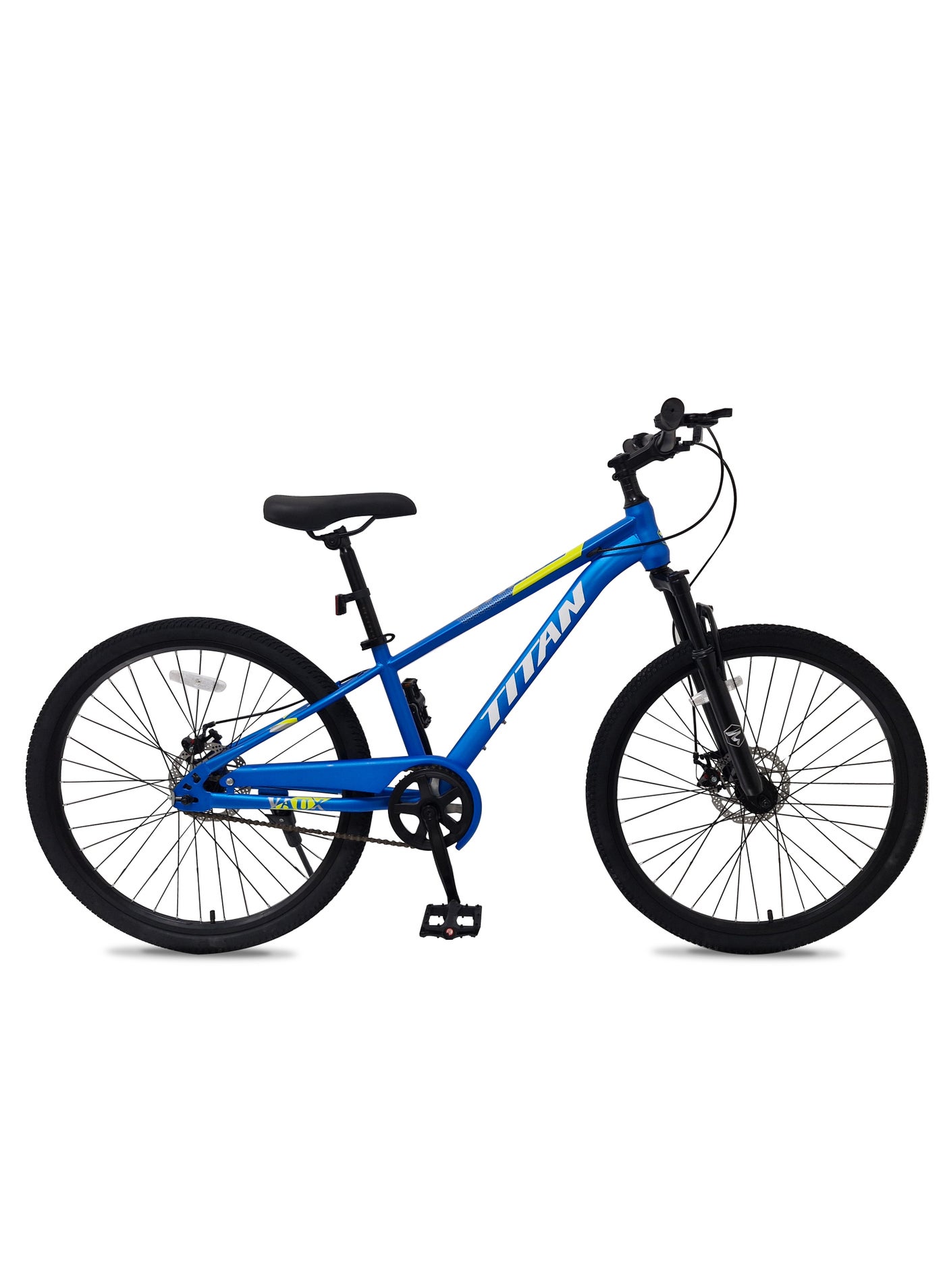 Titan Mountain Bike || 26-Inch Wheel Size || Double Wall Alloy Rims || For Adults || Adjustbale Seat|| Blue