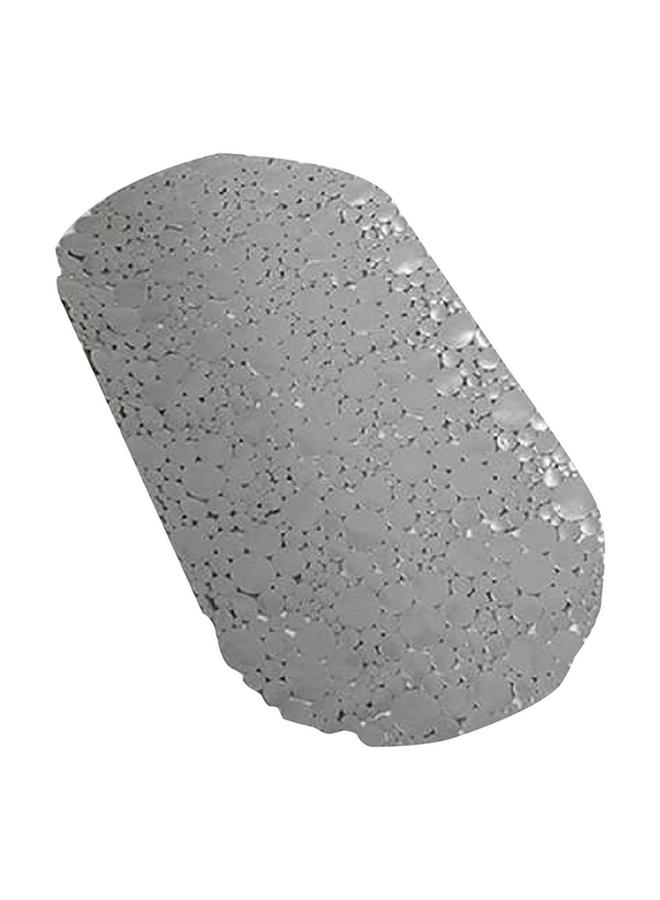 Tendance PVC Anti-Slip Bubble Desig Bathtub Floor Mat Pearl Grey 69 x 36cm 7215182 - Image 2