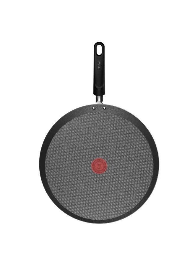 T-Fal Simplicity Flat Tawa Pan 34 cm Durable Non-Stick Coating, Safe-Non-Stick Coating, Heat Indicator, Diffusion Base, Easy Cleaning, Stovetop Compatibility, Made in France, B4489782 - Image 2