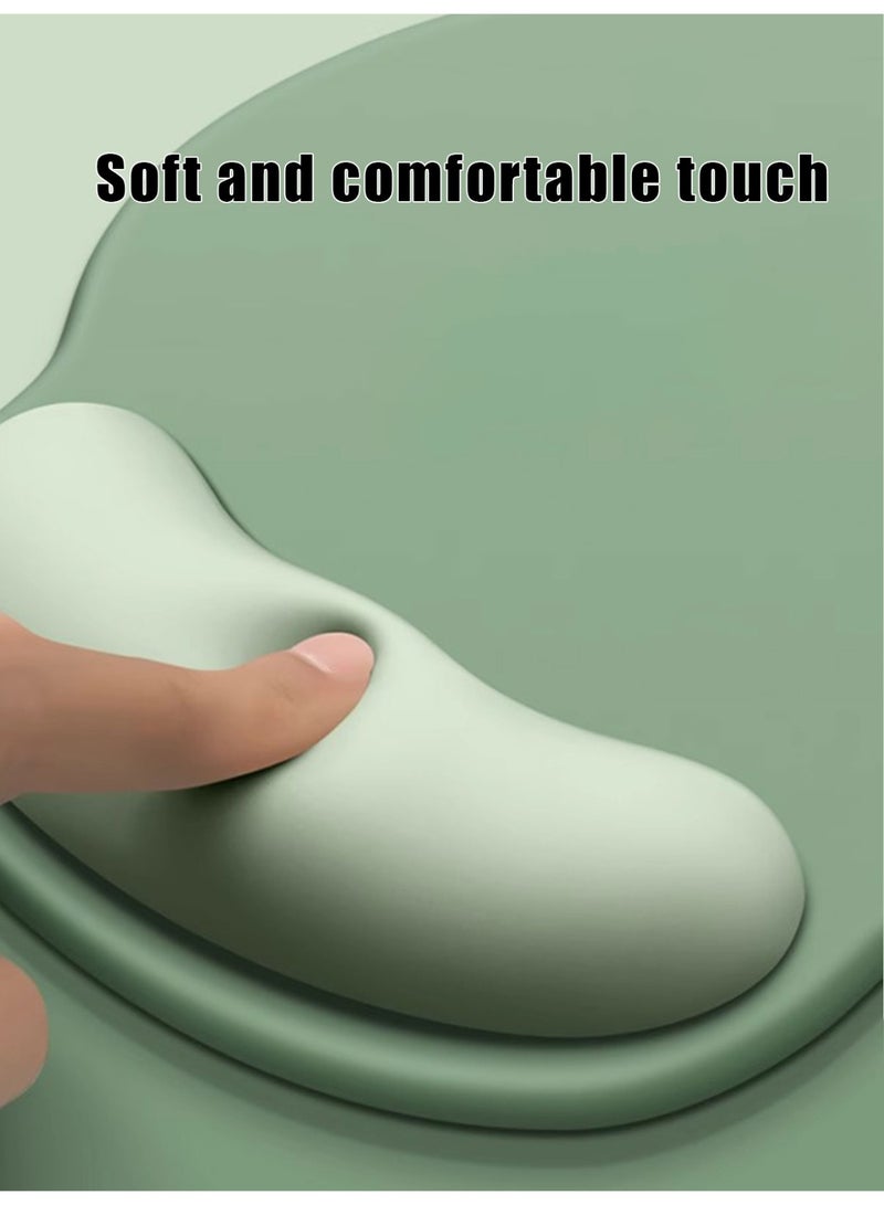 Silicone Mousepad with Gel Wrist Support | Anti-Slip, Comfort and Productivity - Image 1