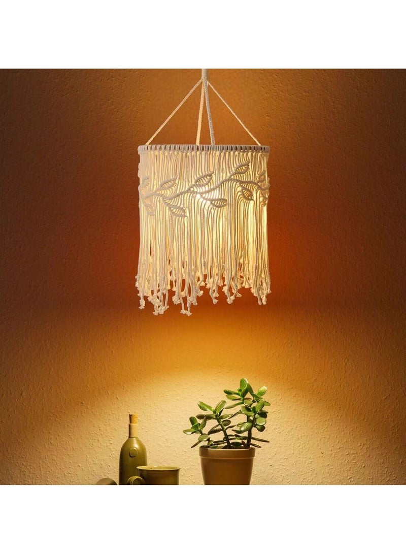 عام المظلة، الطراز الشمالي المصنوع يدويّاً من القطن النسيج الحبال مصباح مينغسو يضيء جدار زخرفة الغرفة المتدلية - Image 3