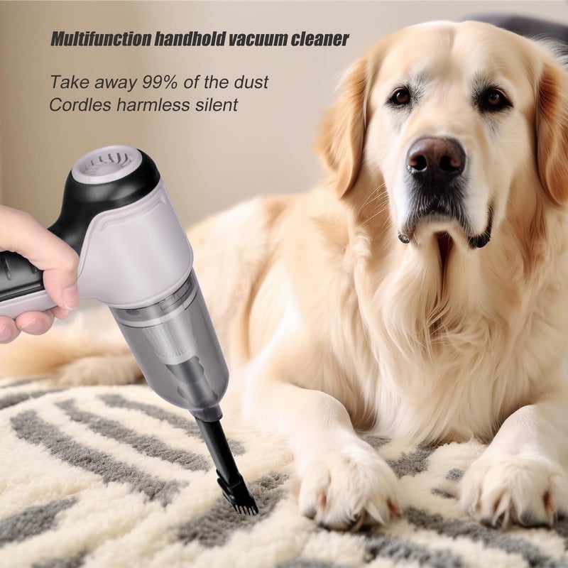 COZY CORNER Portable Vacuum Cleaner with Multinozzles CAR Vacuum Cleaner Handheld Vacuum Cleaner Cordless Portable Mini Car Vacuum Powerful Car Vacuum Cleaner - Image 3