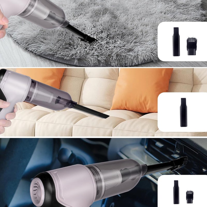 COZY CORNER Portable Vacuum Cleaner with Multinozzles CAR Vacuum Cleaner Handheld Vacuum Cleaner Cordless Portable Mini Car Vacuum Powerful Car Vacuum Cleaner - Image 5