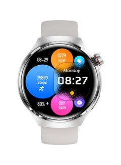 PRO smart watchGT4 PRO with Bluetooth calling function (answer/make calls), fitness tracking watch with sleep monitoring function, suitable for iPhone/Android, IP68 waterproof (ivory white)  - Image 3