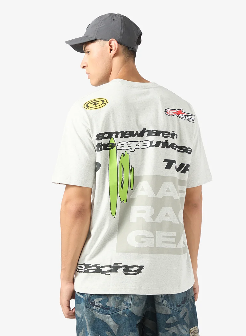 AAPE Logo print tee