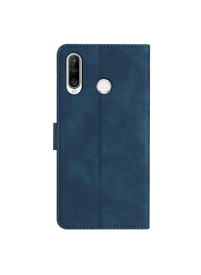 اس-توب جراب لهاتف Huawei Y6p، جراب هاتف جلدي منقوش بسبع فراشات - Image 3