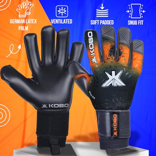 Kobo GKG-26 Football/Soccer Goal Keeper Professional Gloves - Image 2