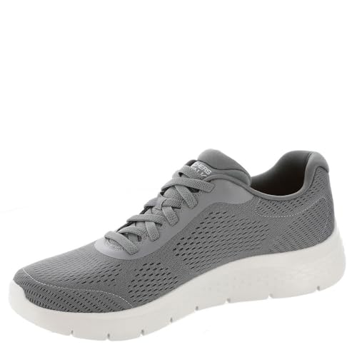 SKECHERS حذاء سكيشرز جو ووك للرجال جو ووك فليكس - حذاء رياضي مRemark، رمادي/فحم، 8 - Image 5