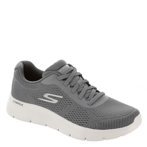 SKECHERS حذاء سكيشرز جو ووك للرجال جو ووك فليكس - حذاء رياضي مRemark، رمادي/فحم، 8 - Image 2