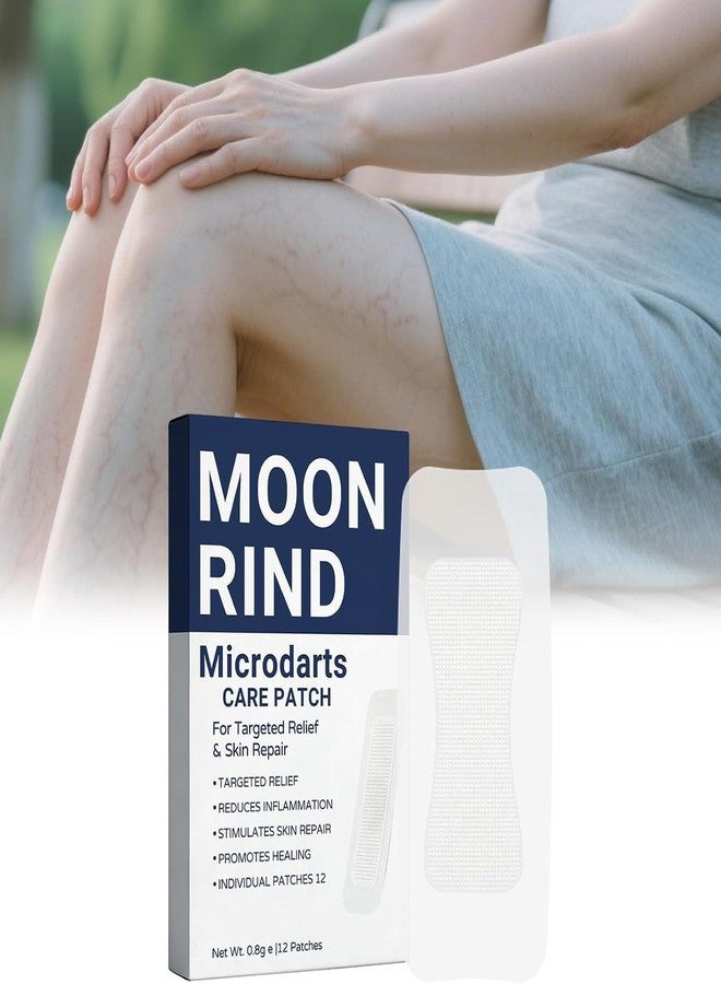 Tasunte Moon Rind VeinTarget Microdarts Patch, Professional Varicose Veins Treatment for Legs Patches, 2026 New Varicose Veins Treatment for Legs, Natural Ingredients Leg Treatment for All Skin Types(3 box) - Image 4