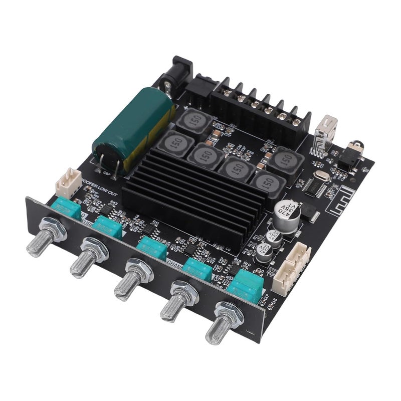 LiebeWH 2.1 Channel Bluetooth Amplifier Module, TPA3116D2 Chip, 50W X 2 Power Output for DIY Home Speakers - Image 4