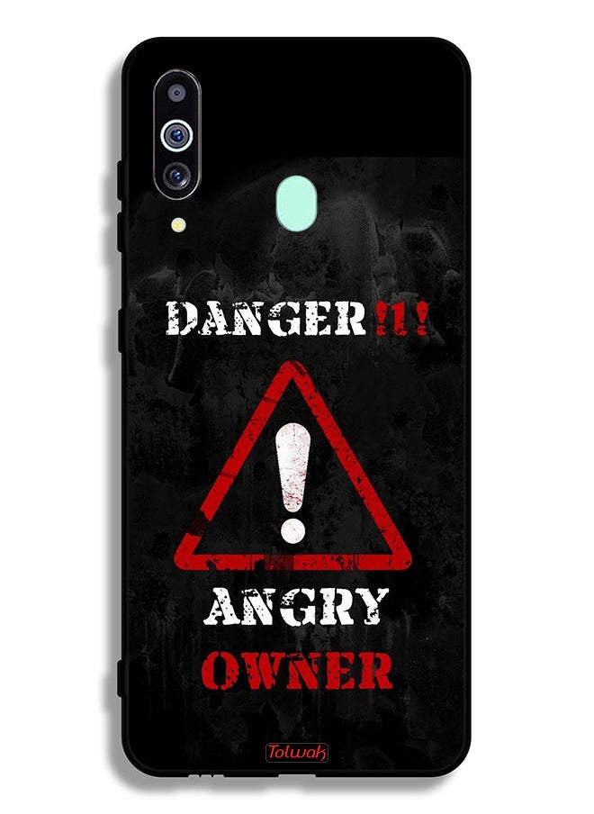 Tolwak Samsung Galaxy A60 Protective Case Cover Angry Owner  - Image 1