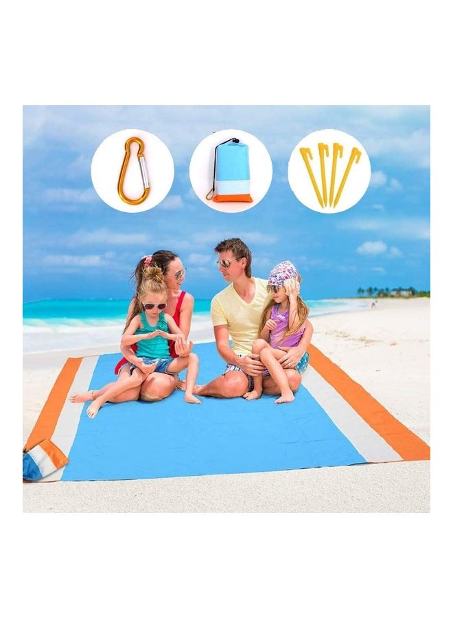 NIBEMINENT Waterproof Portable Outdoor Picnic Mat with Bag and Accessories - Image 1