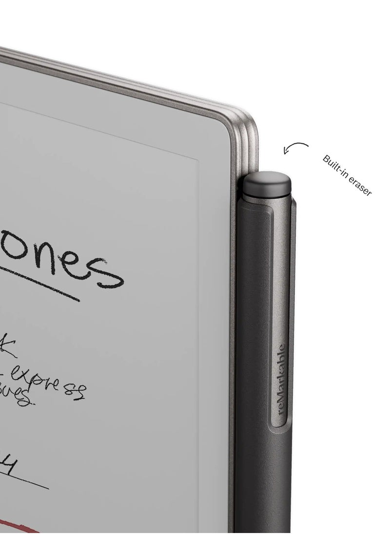 Remarkable - reMarkable Paper Pro 11.8” Color Digital Tablet with Marker Plus, Adjustable Reading Light, Real Paper Feel, and 14-Day Battery Life - Image 1