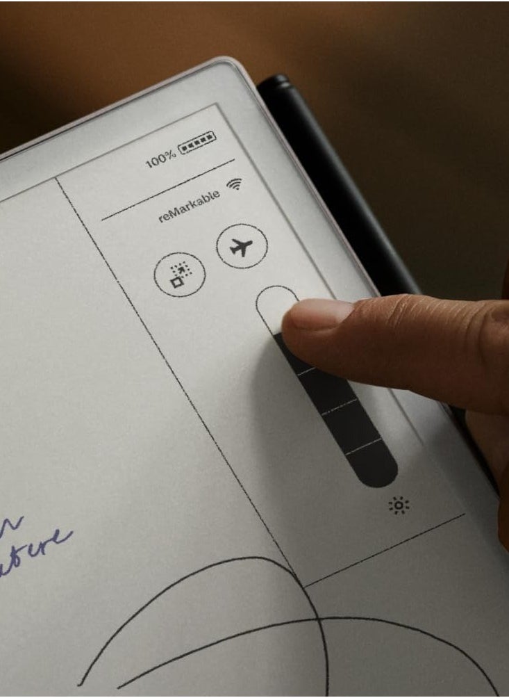 Remarkable - reMarkable Paper Pro 11.8” Color Digital Tablet with Marker Plus, Adjustable Reading Light, Real Paper Feel, and 14-Day Battery Life - Image 1