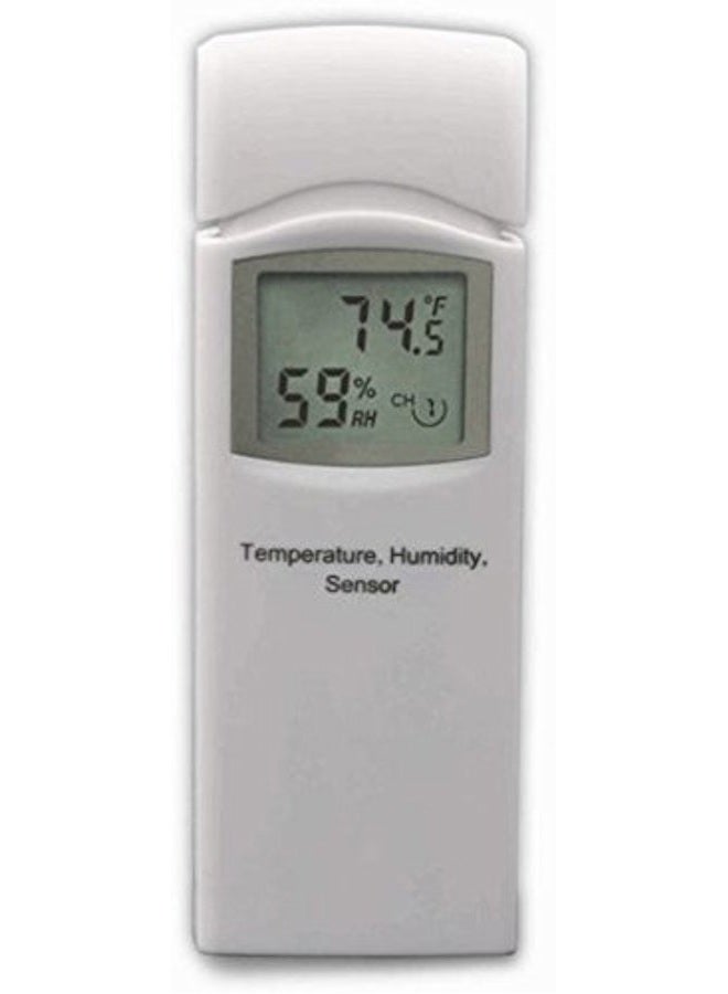Ambient Weather WH31E Thermo-Hygrometer Sensor for WS-2902, WS-2000, WS-5000, WS-1965, WS-4000, WS-3000 and ObserverIP Series Weather Stations - Image 1