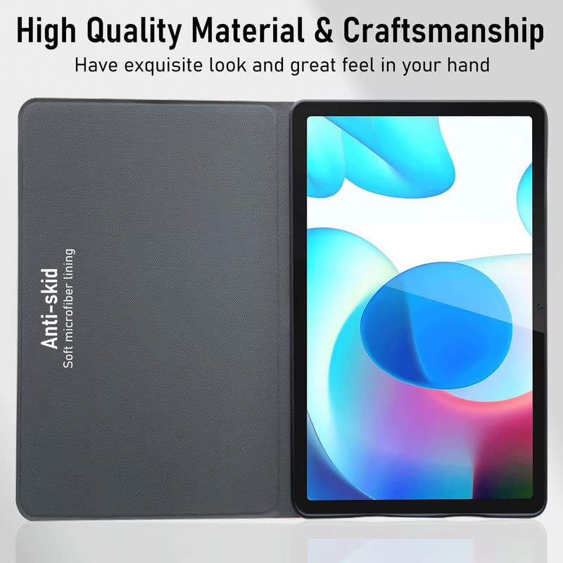 Robustrion Cover for Realme Pad 10.4 inch Cover Case Deer Pattern Flip Realme Pad Tablet Cover - Deer Blue - Image 3
