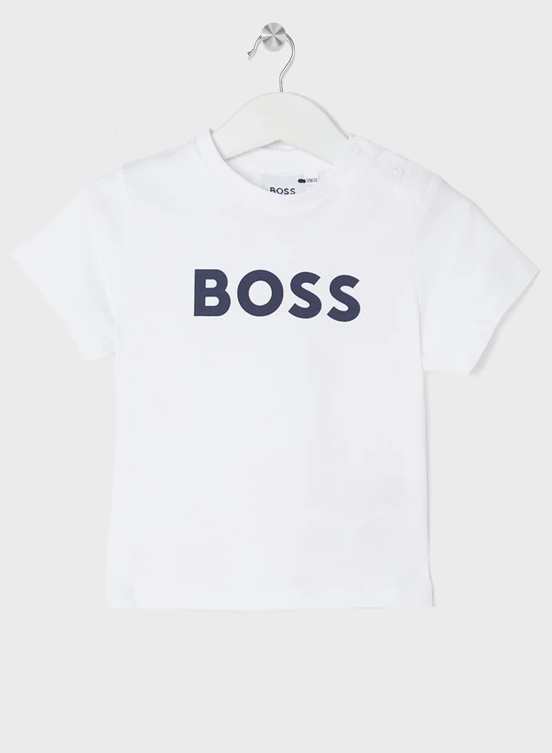 BOSS Kids Logo Top