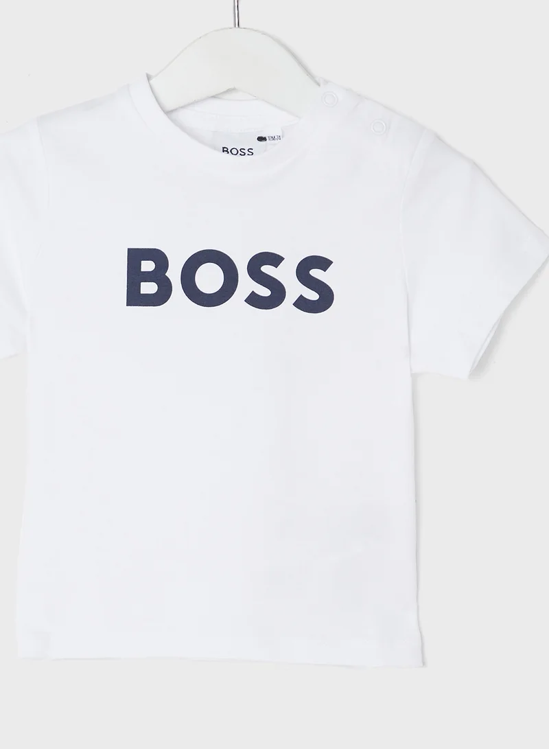 BOSS Kids Logo Top