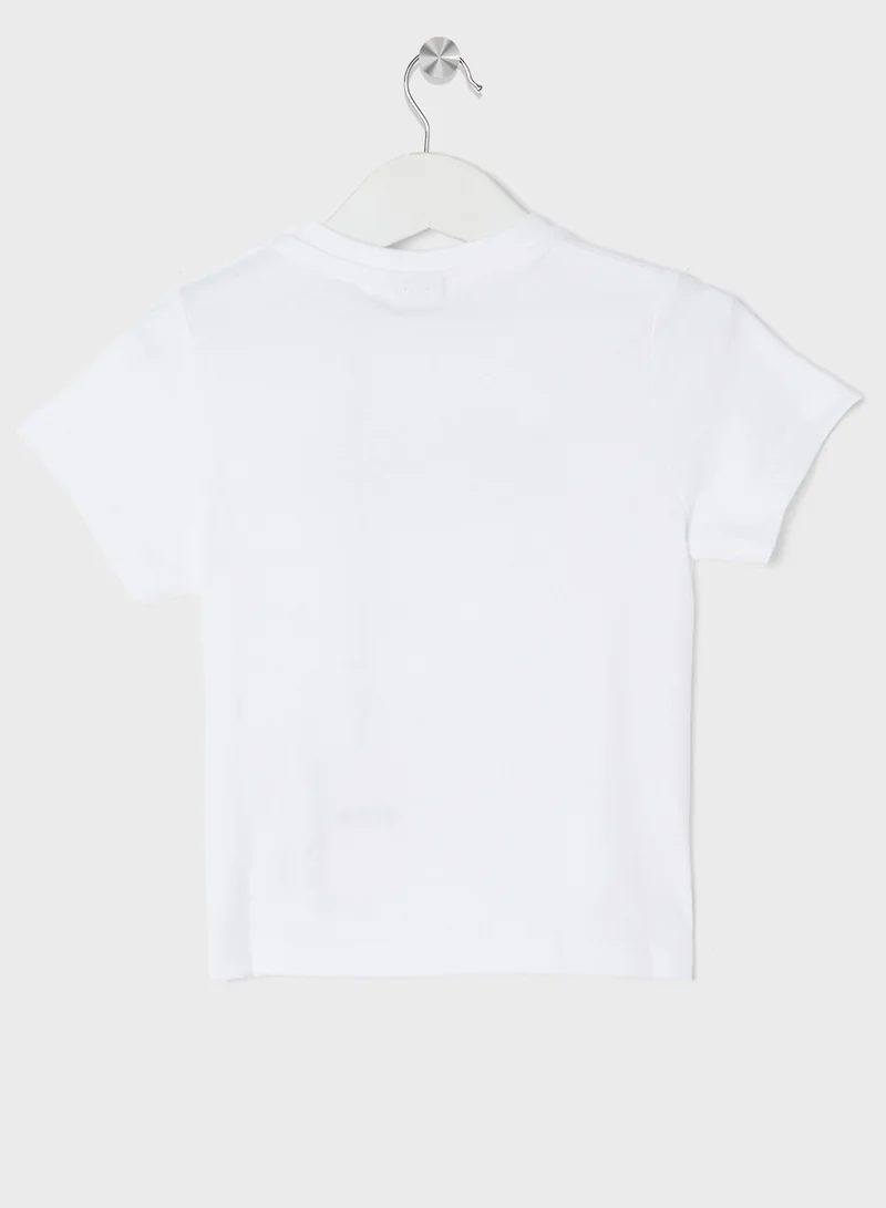 BOSS Kids Logo Top