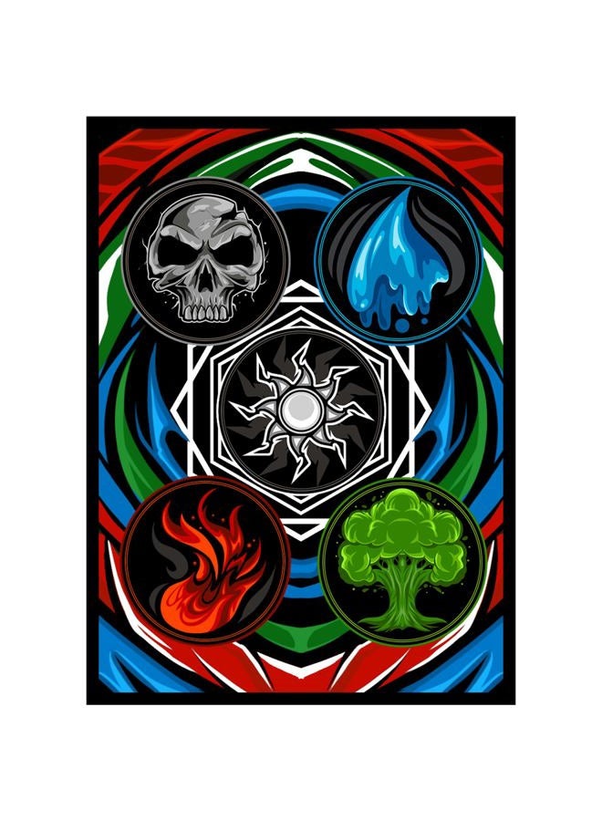 Realm Guard (All 5 Colors) - 100ct Textured TCG/MTG Art Card Sleeves - Image 1